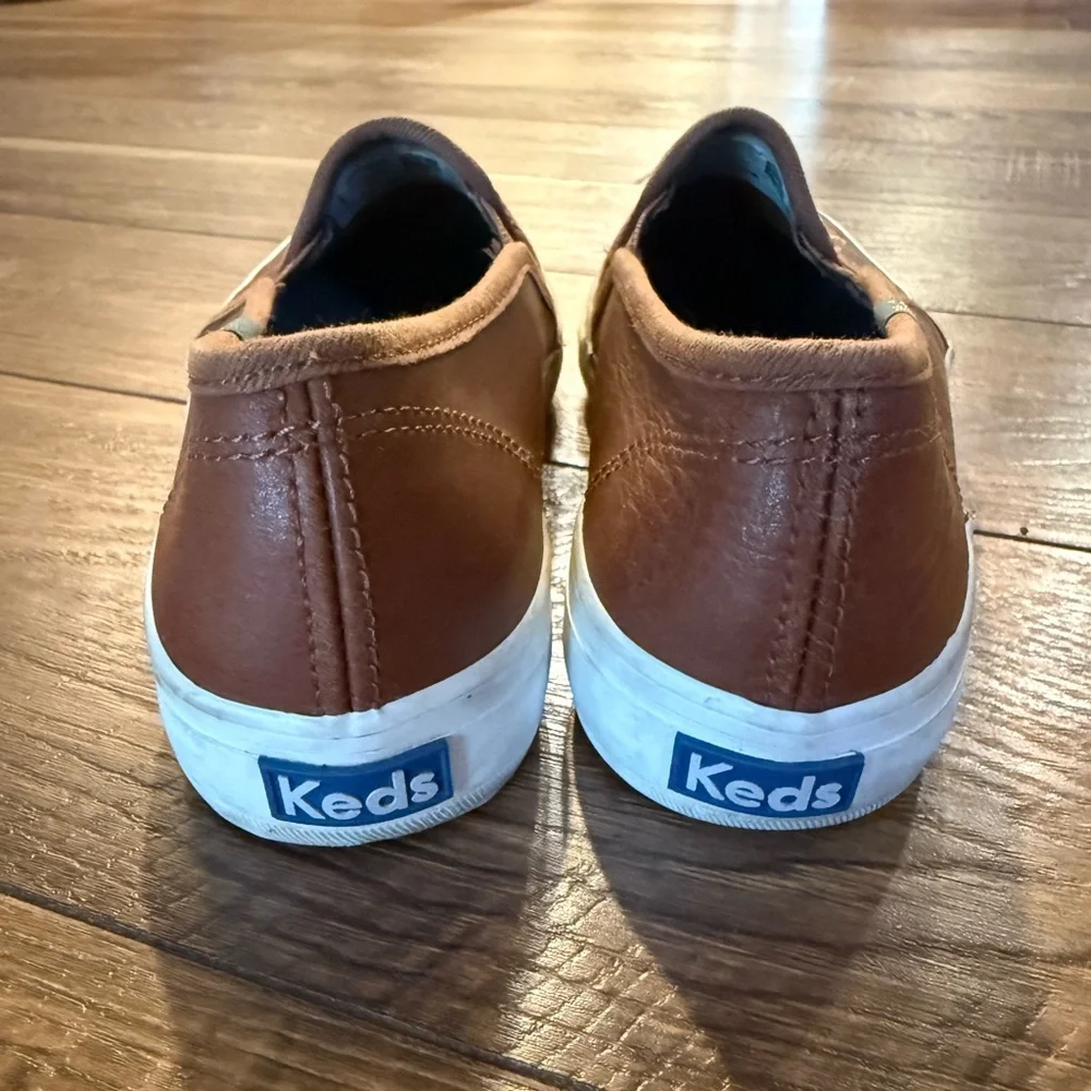 Keds Double Decker Leather Slip-On Sneaker - Picture 3 of 6